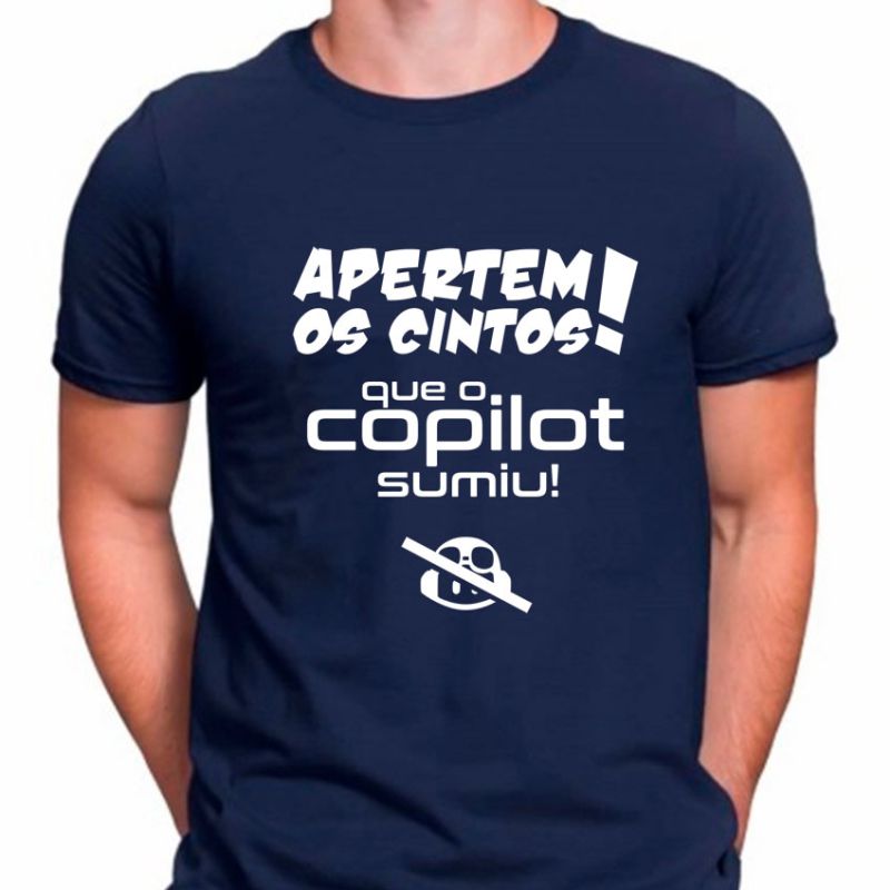 Camiseta Copilot Azul